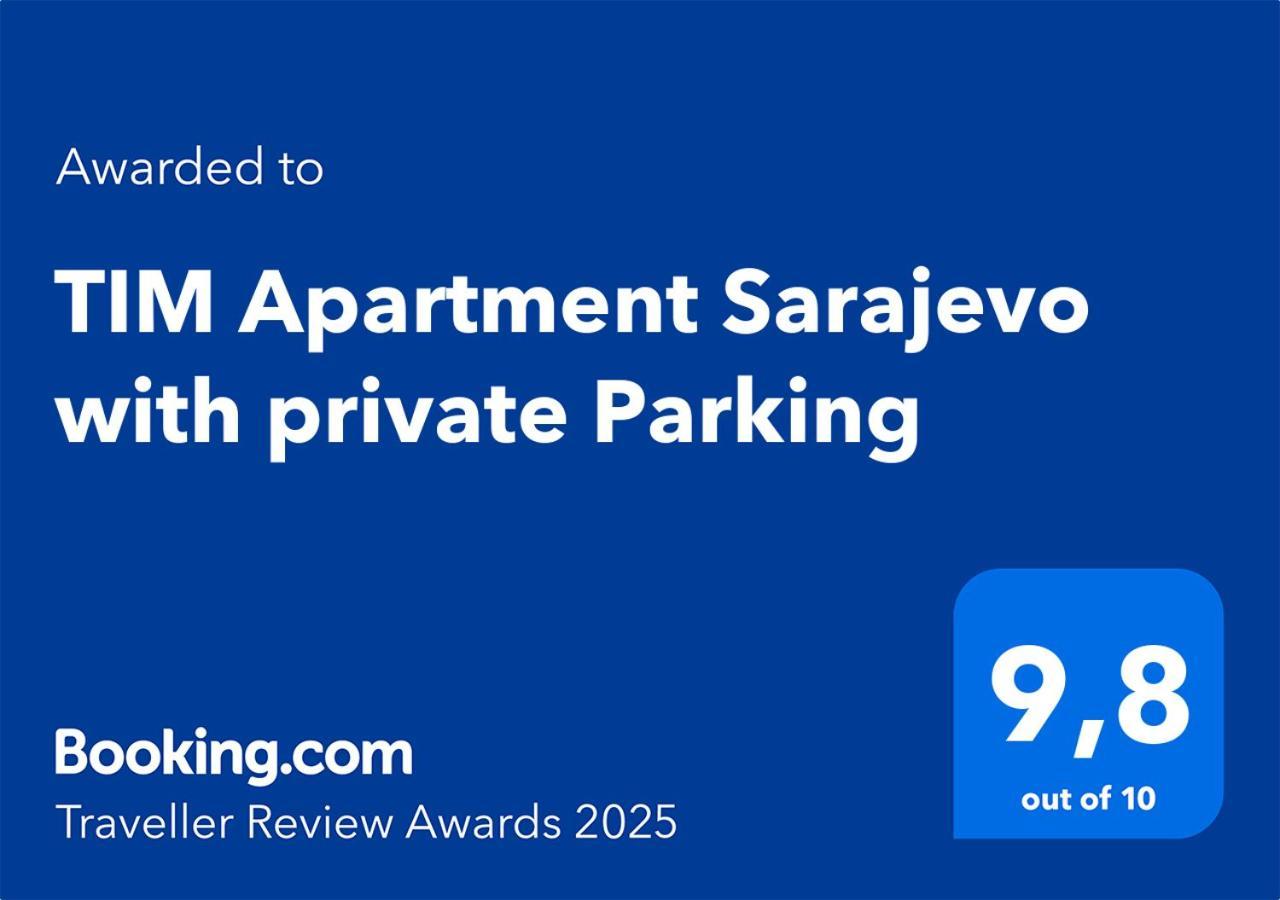 Tim Apartment Sarajevo With Private Parking Bagian luar foto